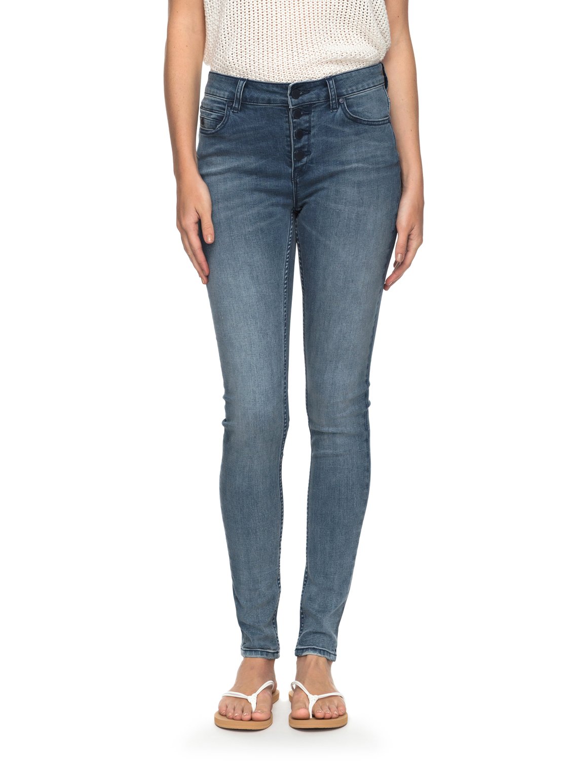 Sunny Bay Skinny Fit Jeans ERJDP03186 | Roxy