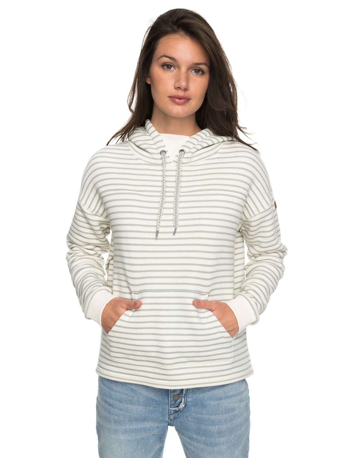 Greatest Glory Stripe Hoodie for Women 3613373351357 Roxy