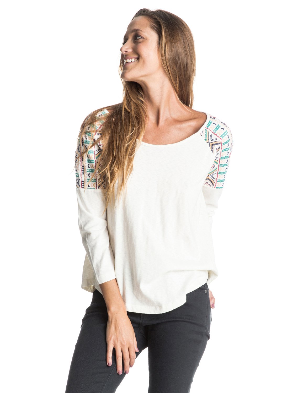 tell me why raglan 3 4 sleeve top erjkt03159 tell me why raglan 3 4 sleeve top erjkt03159