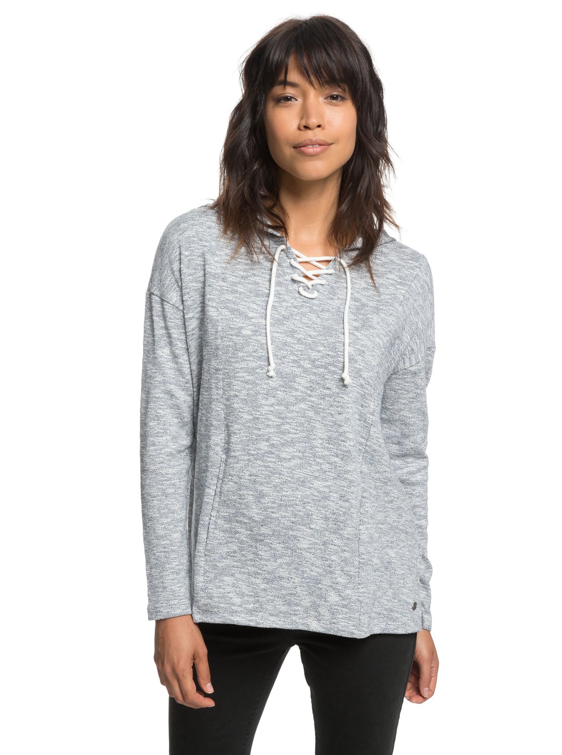 Discovery Bleu ERJKT03466 Roxy Arcade 0 pour capuche Sweat à Femme dSRw0q