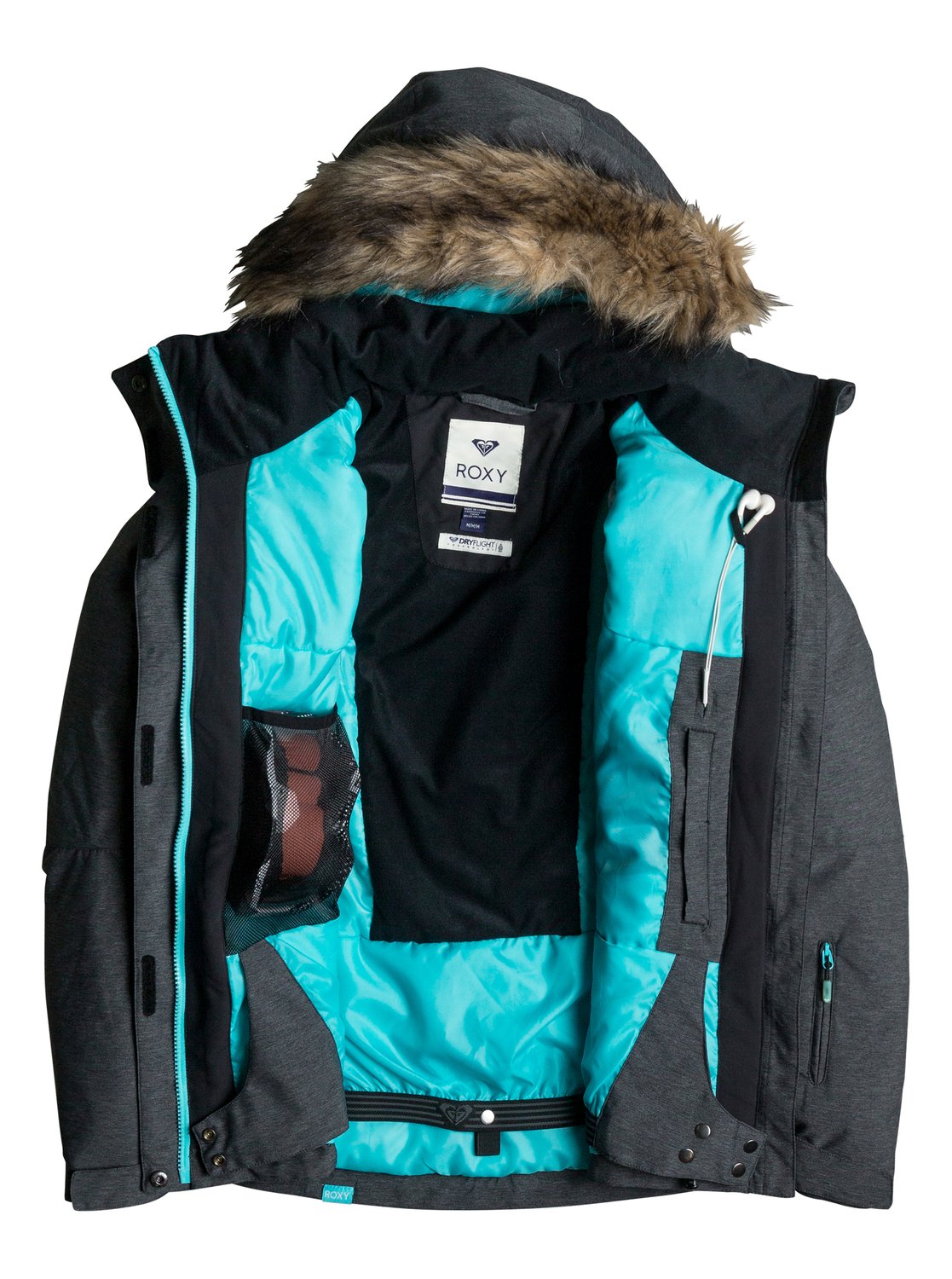 Veste Ski Textured Roxy Erjtj03057 Jet De Snow T8OwZ