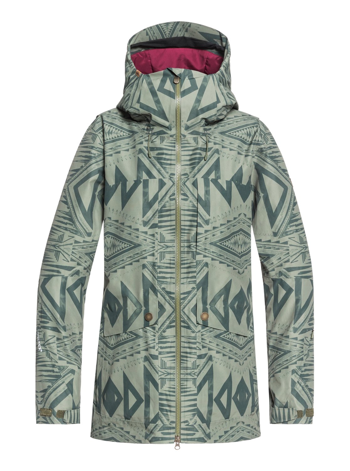 0 Snow 2l Roxy Parka De Pour Gore Glade Erjtj03192 Tex® Femme Vert rq5xaSrC
