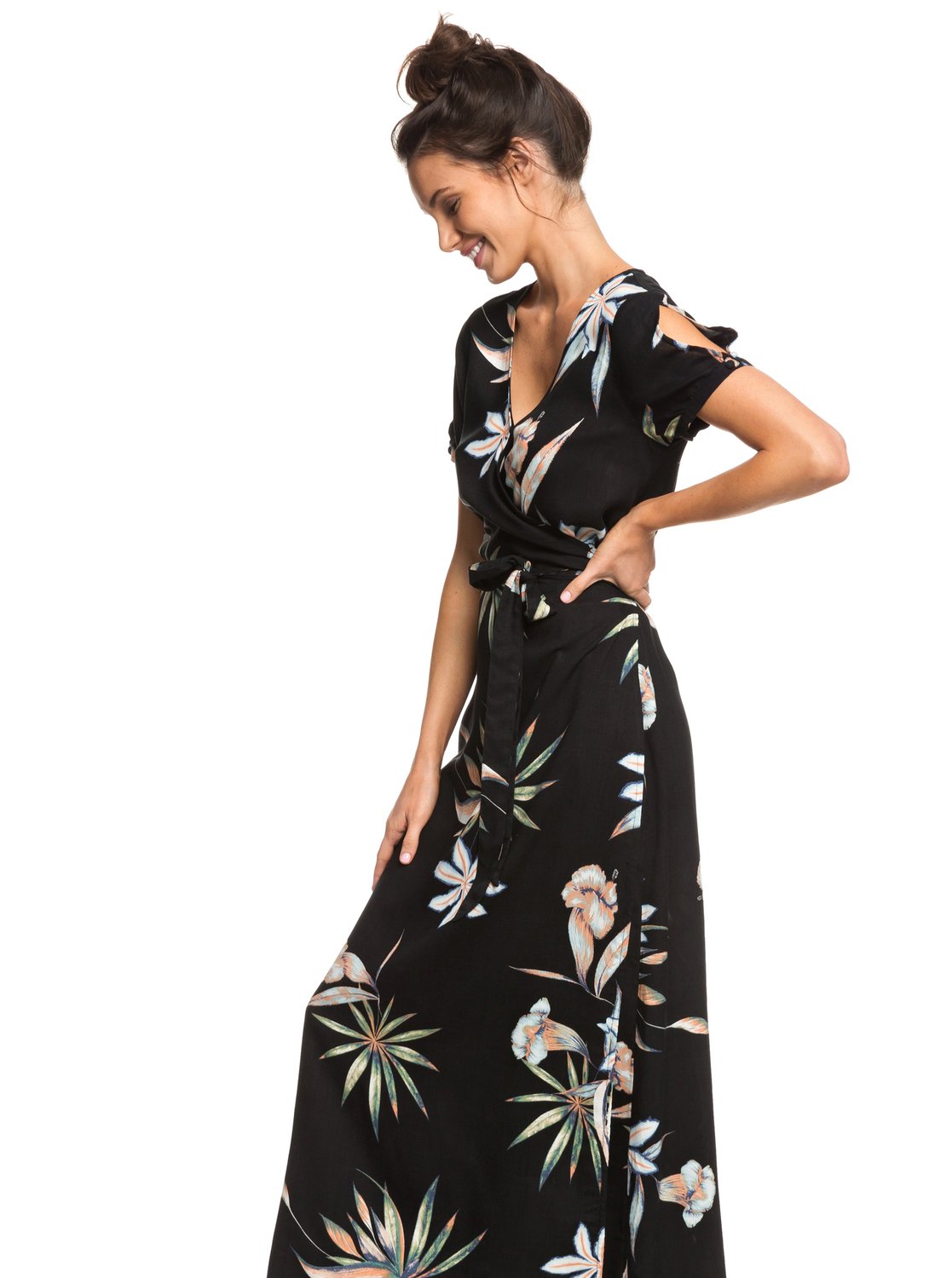 Lotus Sleeve Maxi Dress Erjwd03287 lotus sleeve maxi dress erjwd03287