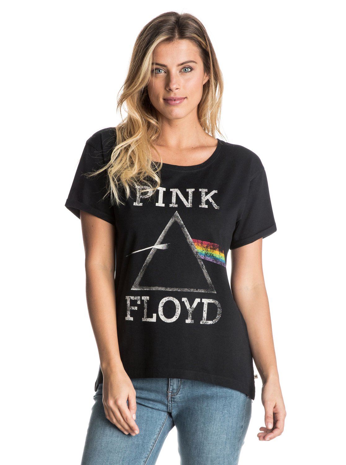 0 Floyd Pink Roxy Band ERJZT03740 Camiseta ROXY Collab rPOgrn