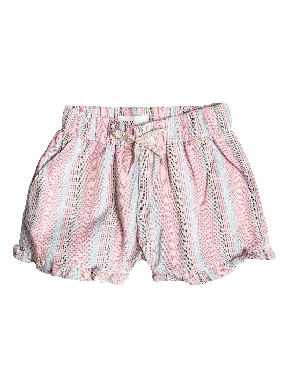 Baby Ruffle Striped Shorts RRF55041 | Roxy