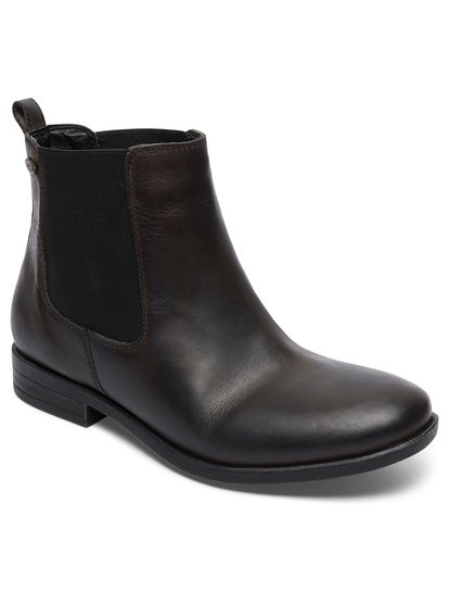 roxy, Кожаные ботинки Diaz, BLACK (blk) Diaz - Leather Chelsea Boots for Women ARJB700542