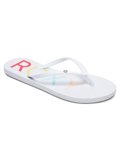 roxy, Сланцы Sandy, WHITE (wht) Sandy - Flip-Flops for Women ARJL100681