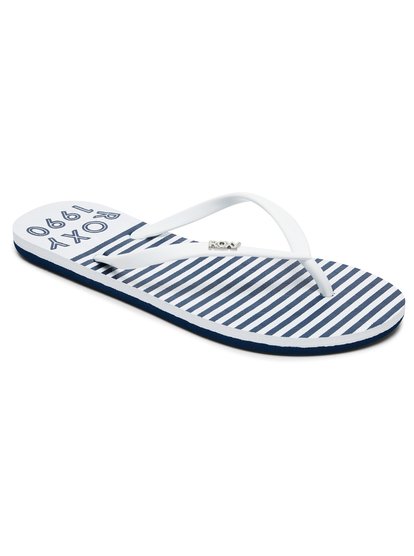 roxy, Сланцы Viva Stamp, WHITE (wht) Viva Stamp - Flip-Flops for Women ARJL100683