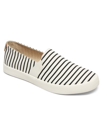 roxy, Слипоны Atlanta, WHITE/STRIPE (tst) Atlanta II - Shoes for Women ARJS300306