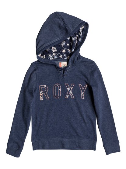 roxy, Толстовка на молнии Hope You Know B, DRESS BLUES HEATHER (btkh) Hope You Know B - Zip-Up Hoodie for Girls 8-16 ERGFT03265