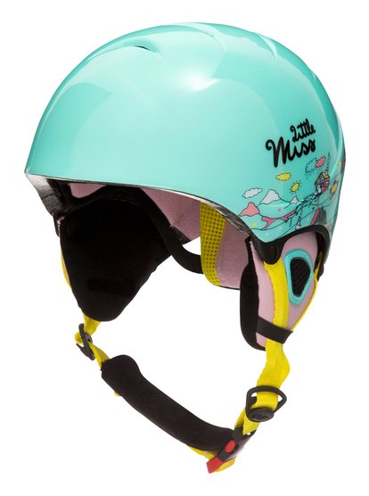 roxy, Сноубордический шлем Misty Little Miss, ARUBA BLUE_LITTLE MISS ALPINE (bfk8) Misty Little Miss - Snowboard/Ski Helmet ERGTL03007