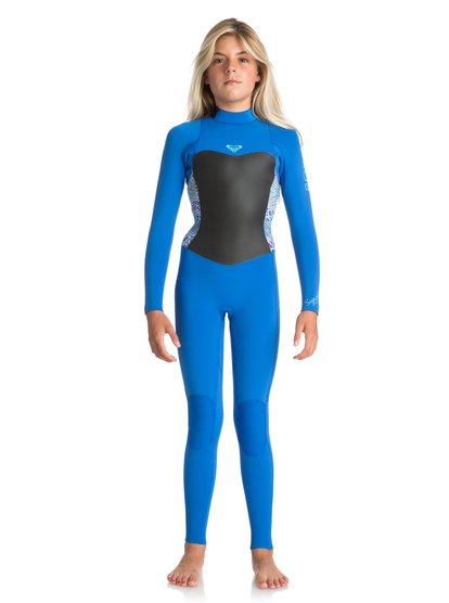 roxy, Гидрокостюм с молнией на спине 4/3mm Syncro Series, SEA BLUE II (byh0) 4/3mm Syncro Series - Back Zip GBS Wetsuit ERGW103016