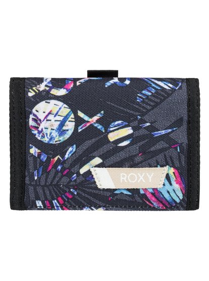 roxy, Кошелек Small Beach, CHARCOAL HEATHER SURF LETTERIN (kpg6) Small Beach - Tri-Fold Wallet for Women ERJAA03387