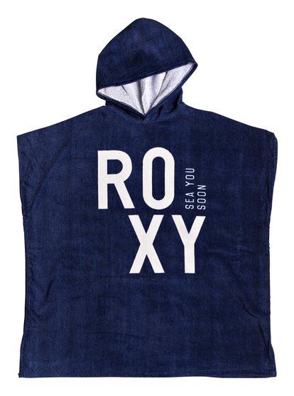 roxy, Пляжное полотенце Pass This On, DRESS BLUES (btk0) Pass This On - Surf Poncho for Women ERJAA03405