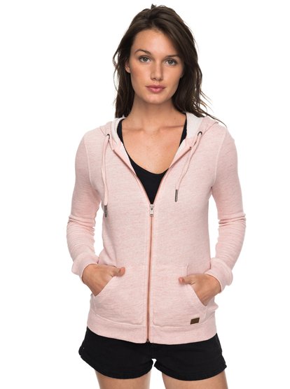 roxy, Толстовка на молнии Trippin, ROSE TAN HEATHER (mhbh) Trippin - Zip-Up Hoodie for Women ERJFT03596