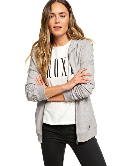 roxy, Толстовка на молнии Trippin, HERITAGE HEATHER (sgrh) Trippin - Zip-Up Hoodie for Women ERJFT03596