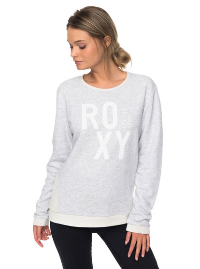 roxy, Свитшот Ready To Start A, HERITAGE HEATHER (sgrh) Ready To Start A - Sweatshirt for Women ERJFT03708
