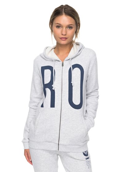 roxy, Толстовка на молнии More Summer, HERITAGE HEATHER (sgrh) More Summer - Zip-Up Hoodie for Women ERJFT03723