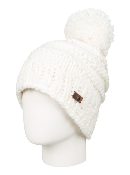 roxy, Шапка с помпоном Winter, BRIGHT WHITE (wbb0) Winter - Bobble Hat ERJHA03089
