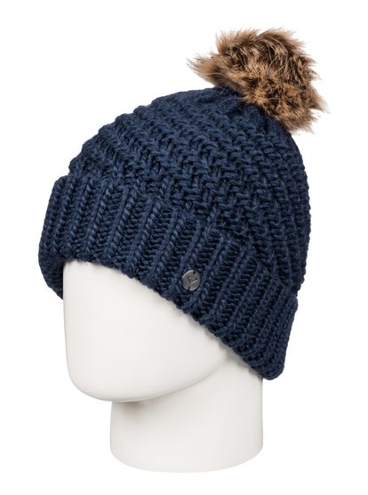 roxy, Шапка с помпоном Blizzard, PEACOAT (btn0) Blizzard - Bobble Hat for Women ERJHA03272