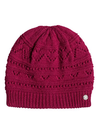 roxy, Шапка Girl Challenge, PERSIAN RED (mqw0) Girl Challenge - Beanie for Women ERJHA03308