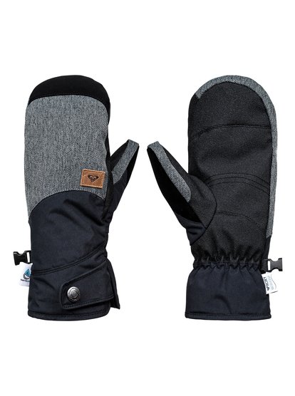 roxy, Сноубордические варежки Vermont, TRUE BLACK (kvj0) Vermont - Snowboard/Ski Mittens for Women ERJHN03066