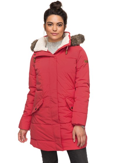 roxy, Куртка Ellie 5K, LOLLIPOP (rpq0) Ellie 5K - Waterproof Longline Hooded Jacket for Women ERJJK03186