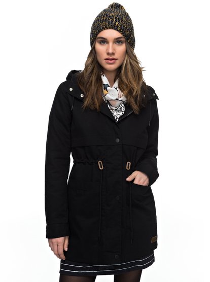 roxy, Парка Sea Dance, ANTHRACITE (kvj0) Sea Dance - Water Repellent Parka ERJJK03199