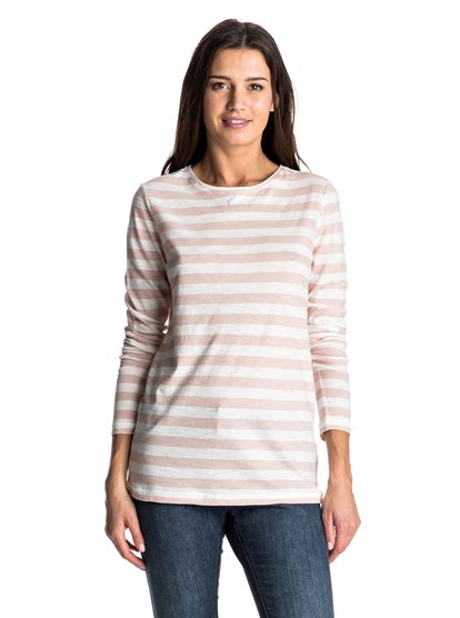 roxy, Футболка с длинным рукавом Zarauz Beat Stripes, STEPHANIES STRIPE COMBO MARSHM (wbt6) Zarauz Beat Stripes - Long Sleeve T-shirt ERJKT03195