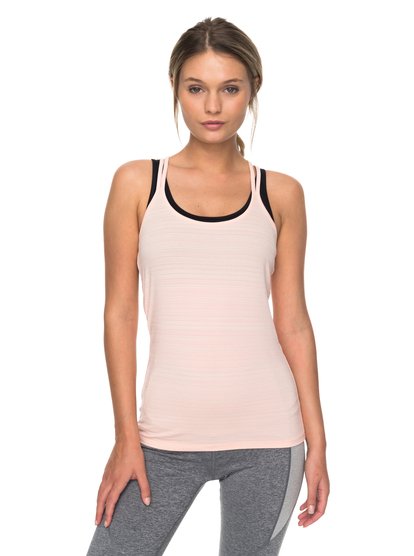 roxy, Майка Dancing With Stars, TROPICAL PEACH (mdr0) Dancing With Stars - Technical Strappy Top for Women ERJKT03388