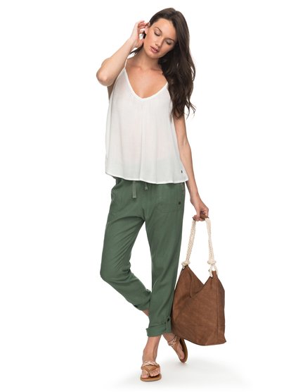 roxy, Брюки Symphony Lover, OLIVE (glw0) SYMPHONY LOVER ERJNP03121