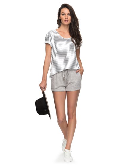 roxy, Спортивные шорты Cozy Chill, HERITAGE HEATHER (sgrh) Cozy Chill - Sweat Shorts ERJNS03148