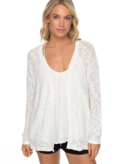 roxy, Кардиган Livin Sunday, MARSHMALLOW (wbt0) Livin Sunday - Cardigan for Women ERJSW03246