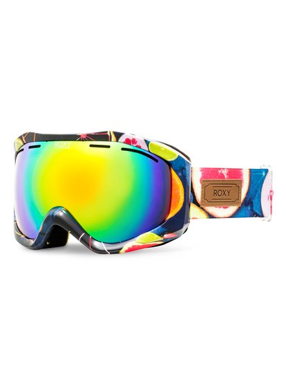 roxy, Сноубордическая маска Sunset Art Series, LEMON TONIC_FRUITSOFTHEMOON (yfk6) Sunset Art Series - Snowboard/Ski Goggles ERJTG03042