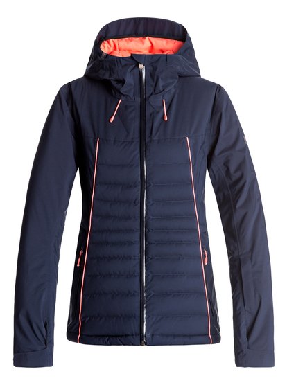 roxy, Сноубордическая куртка Tr Stretch, PEACOAT (btn0) Tracer - Snow Jacket for Women ERJTJ03106