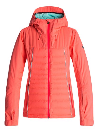 roxy, Сноубордическая куртка Tr Stretch, NEON GRAPEFRUIT (nkn0) Tracer - Snow Jacket for Women ERJTJ03106