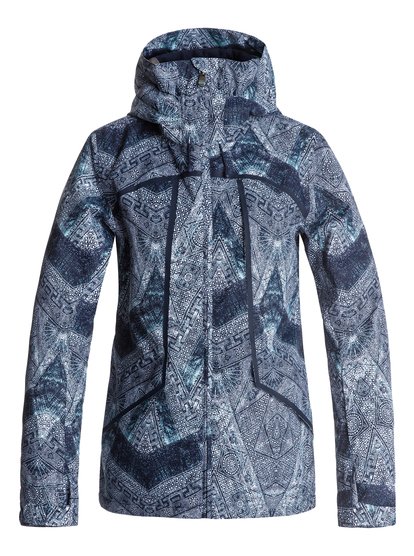 roxy, Сноубордическая куртка Wildlife, PEACOAT_AVOYA (btn6) Wildlife - Snow Jacket for Women ERJTJ03107