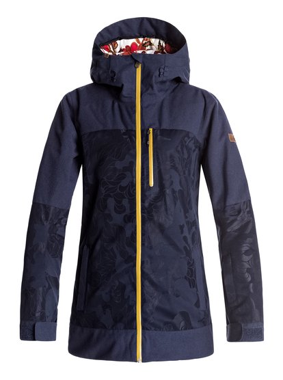 roxy, Сноубордическая куртка Torah Bright Stormfall, PEACOAT (btn0) Torah Bright Stormfall - Snow Jacket ERJTJ03112