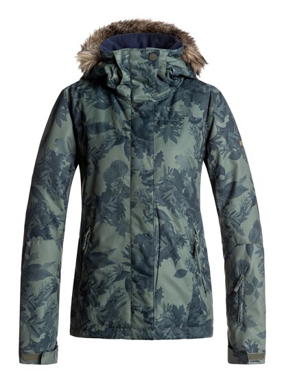 roxy, Сноубордическая куртка Jet Ski, DUSTY IVY_SYLVAN FOREST (gqm6) Jet Ski - Snow Jacket for Women ERJTJ03124