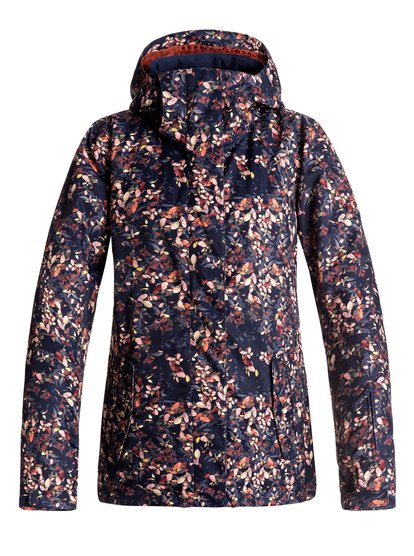 roxy, Сноубордическая куртка ROXY Jetty, PEACOAT_WATERLEAF (btn4) ROXY Jetty - Snow Jacket for Women ERJTJ03125
