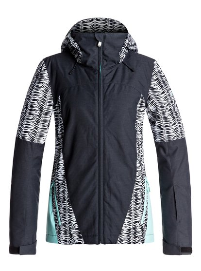 roxy, Сноубордическая куртка Sassy, TRUE BLACK (kvj0) Sassy - Snow Jacket for Women ERJTJ03126
