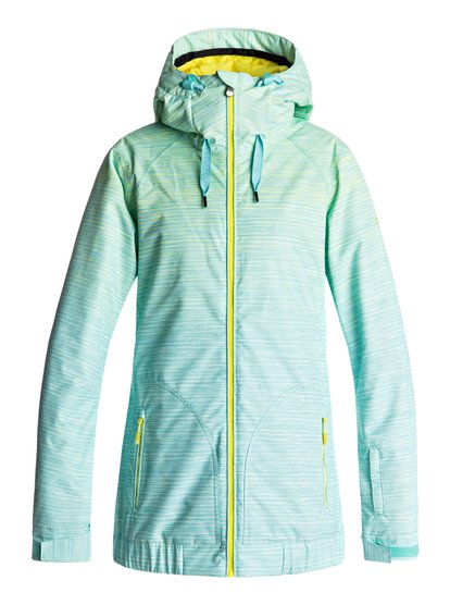 roxy, Сноубордическая куртка Valley, LEMON TONIC_SPACE DYE GRADIENT (yfk7) Valley - Snow Jacket for Women ERJTJ03127