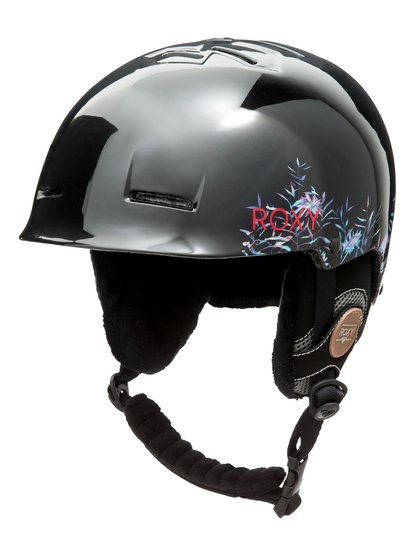 roxy, Сноубордический шлем Avery, TRUE BLACK_GARDEN PARTY (kvj5) Avery - Snowboard/Ski Helmet ERJTL03020