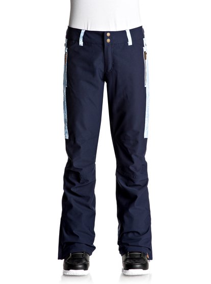 roxy, Сноубордические штаны Cabin, MANDARIN ORANGE_POP SNOW CRYST (nlk6) Cabin - Snow Pants for Women ERJTP03041