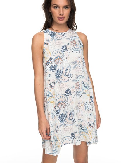 roxy, Платье Sweet Seas, MARSHMALLOW MAHNA MAHNA (wbt7) Sweet Seas - Tank Dress for Women ERJWD03200
