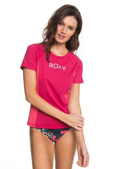 roxy, Гидрофутболка с коротким рукавом On My Board Colorblock UPF 50, VIVACIOUS (mzd0) On My Board Colorblock - Short Sleeve UPF 50 Rash Vest ERJWR03211
