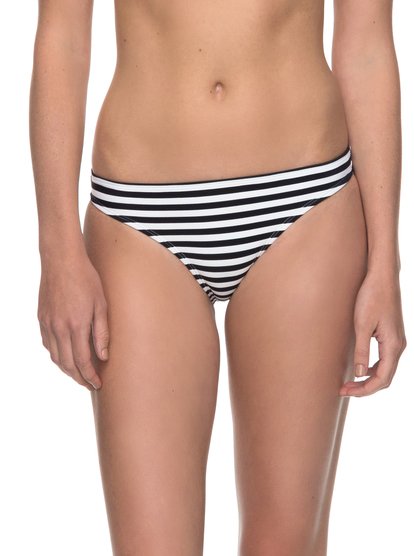 roxy, Плавки ROXY Essentials, BRIGHT WHITE BASIC STRIPE (wbb3) ROXY Essentials - Surfer Bikini Bottoms for Women ERJX403559