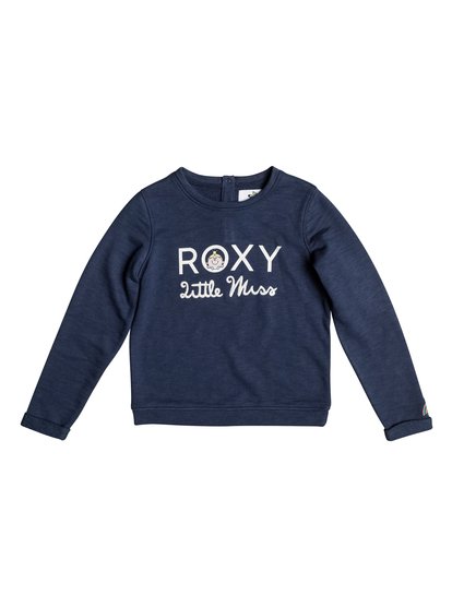 roxy, Свитшот It Feels Good — Little Miss, DRESS BLUES (btk0) It Feels Good - Little Miss Sweatshirt ERLFT03113