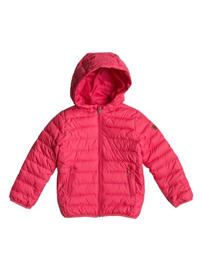 roxy, Утепленная куртка Silver Ship, AZALEA (mna0) Silver Ship - Water Repellent Puffer Jacket for Girls 2-7 ERLJK03018