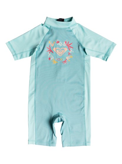 roxy, Гидрокостюм с коротким рукавом Soul Mermaids UPF 50, AQUARELLE (bzh0) Soul Mermaids - Short Sleeve One-Piece UPF 50 Rashguard ERLWR03073